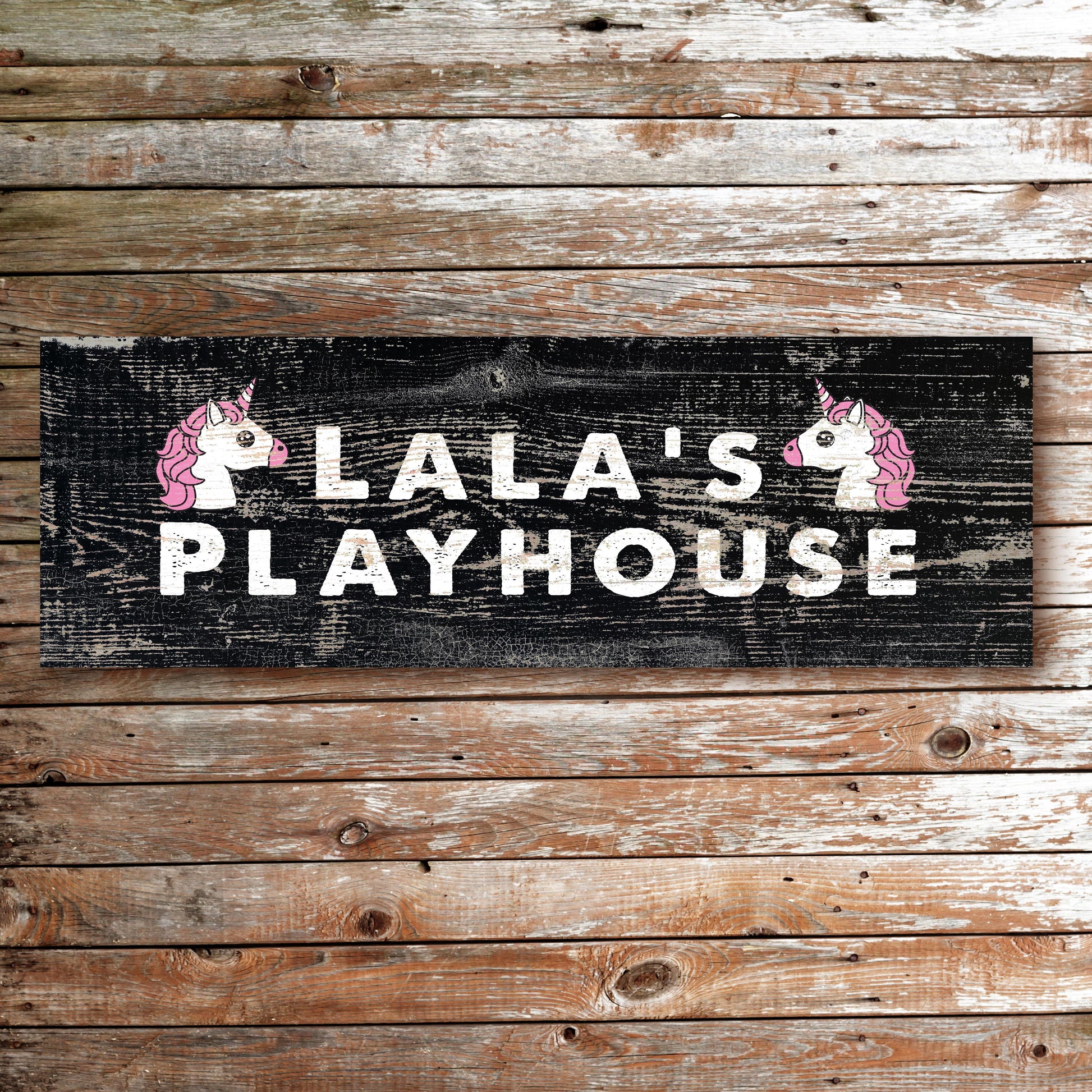 Kid Playhouse Sign II Style 2 - Image by Tailored Canvases