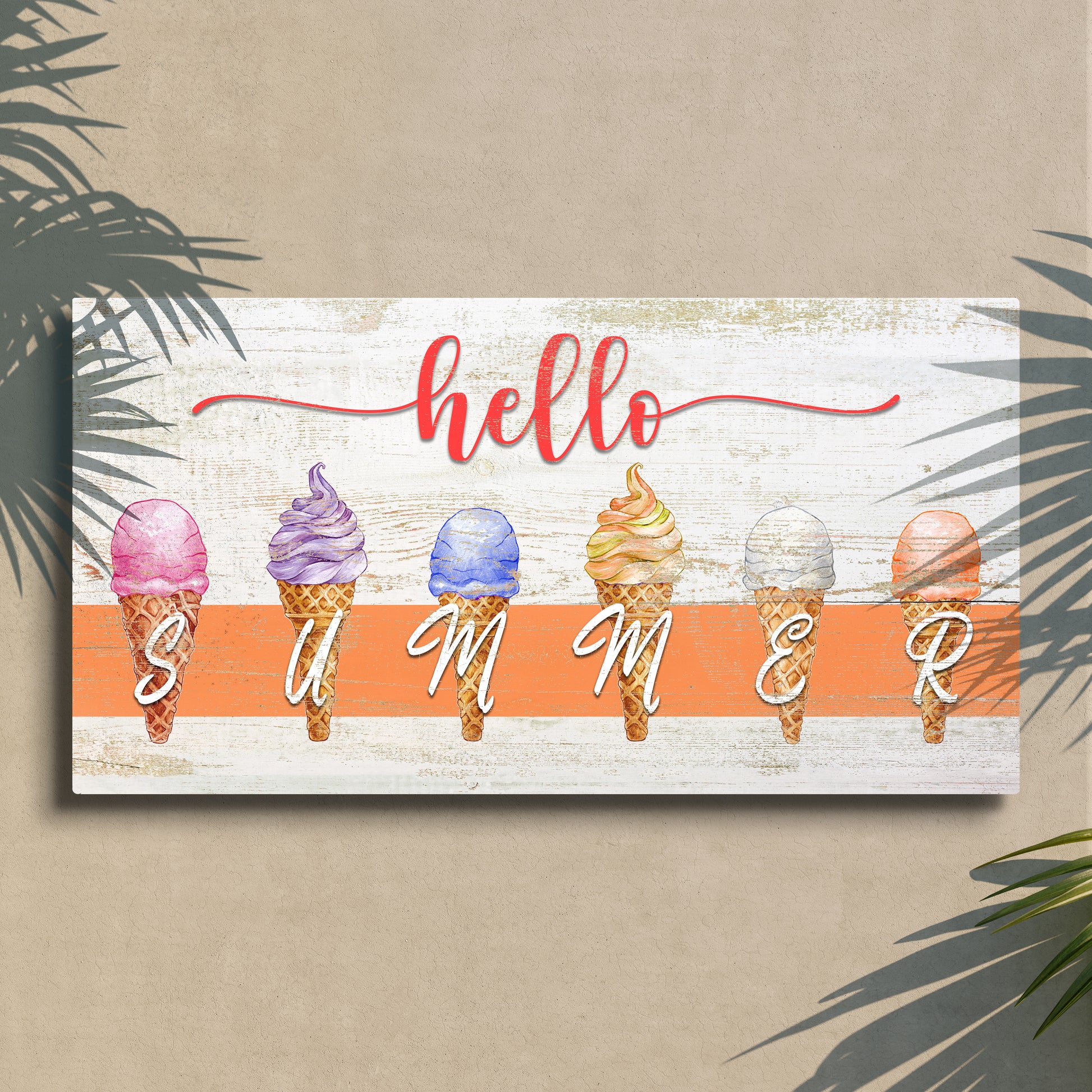 Hello Summer Sign - Image by Tailored Canvases