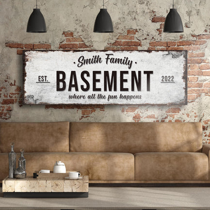 Family Basement Sign III
