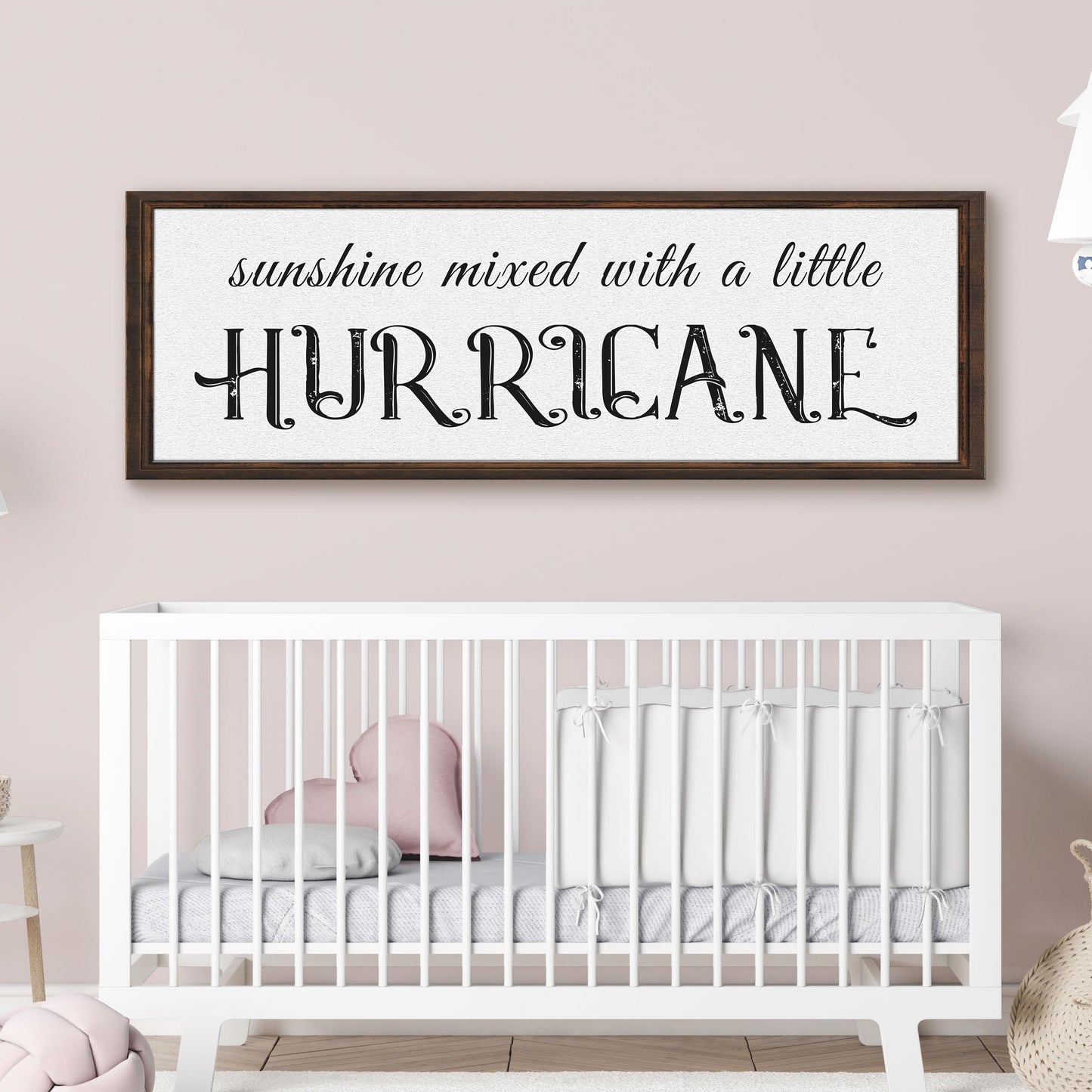 Sunshine Mixed With A Little Hurricane Sign II - Image by Tailored Canvases