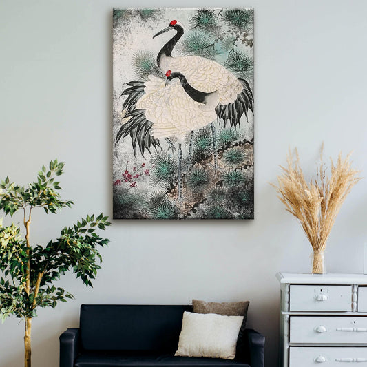 Japanese Crane Wall Art - Image by Tailored Canvases