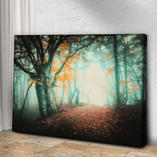 Foggy Forest Canvas Wall Art - Image by Tailored Canvases