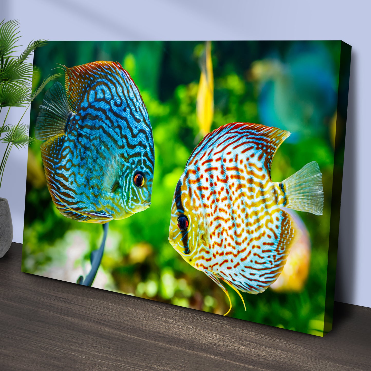 Tropical Fish Wall Art Style 2 - Image by Tailored Canvases